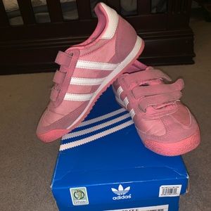 Adidas Dragon OG CF C Girls 1 1/2 Color Pink
